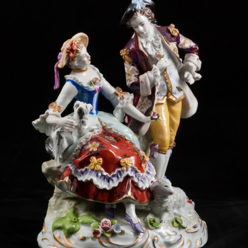 Романтическая пара, Sitzendorf, Германия, до 1954 г