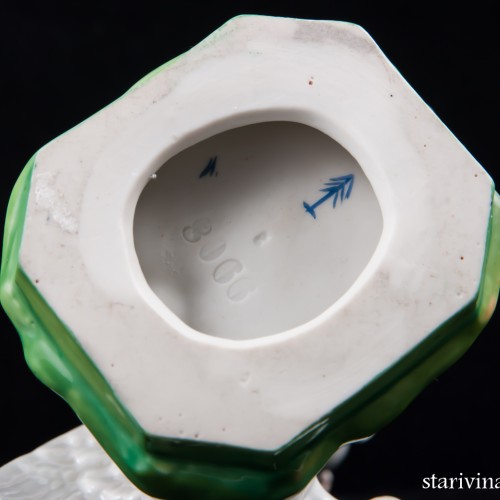 Девушка и гусь, Германия, 1950 гг