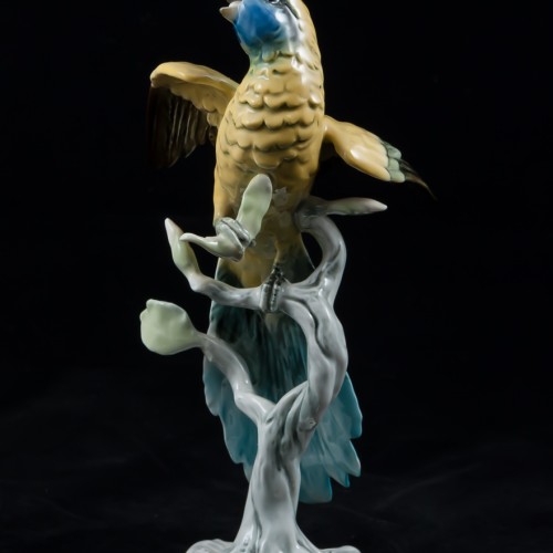 Попугай ара на дереве, Alka Kaiser, Германия, 1960-70 гг