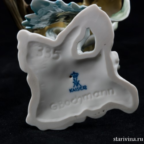 Попугай ара на дереве, Alka Kaiser, Германия, 1960-70 гг