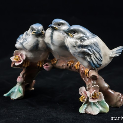 Три воробья на ветке, Tay, Италия, 1960 гг