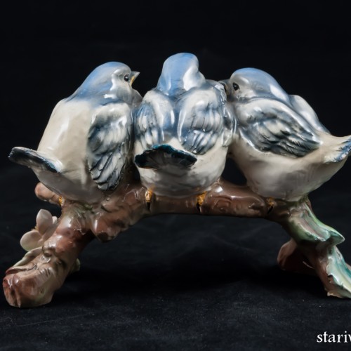 Три воробья на ветке, Tay, Италия, 1960 гг