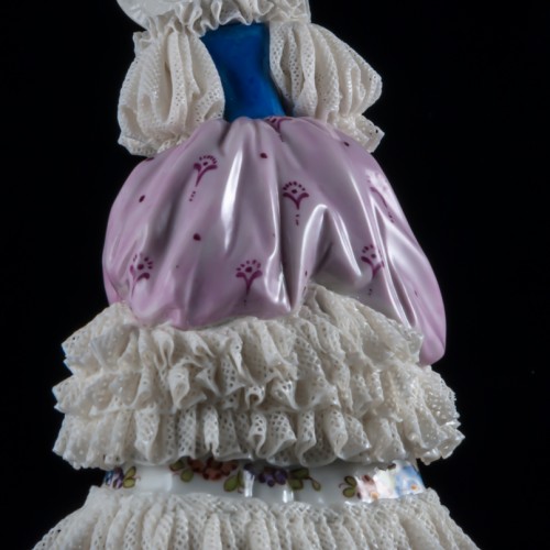 Дама с дочкой, кружевницы, Volkstedt, Германия