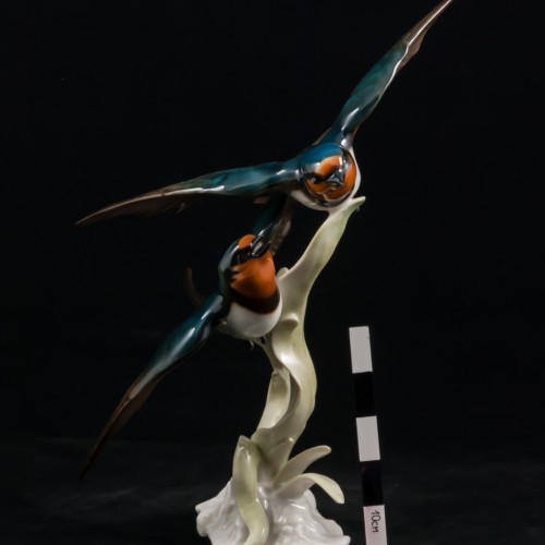 Ласточки в полете, Hutschenreuther, Германия, 1970 гг