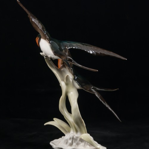 Ласточки в полете, Hutschenreuther, Германия, 1970 гг