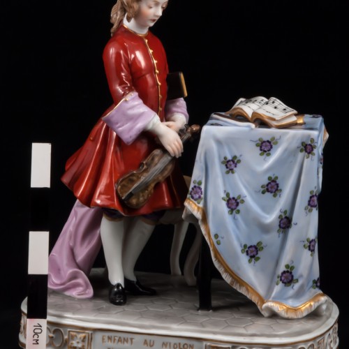 Ребенок со скрипкой, Германия, 1900 гг