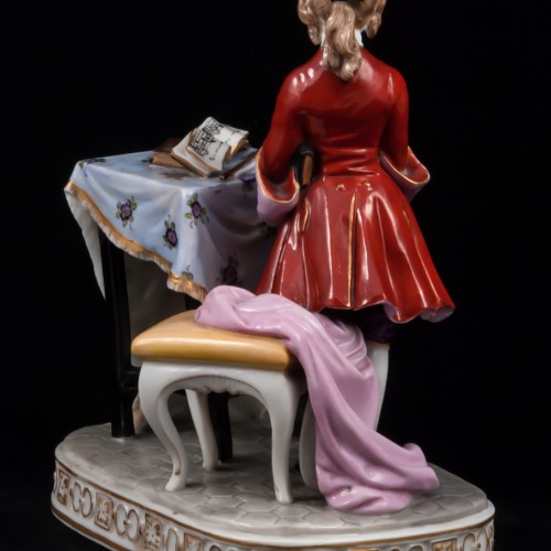 Ребенок со скрипкой, Германия, 1900 гг