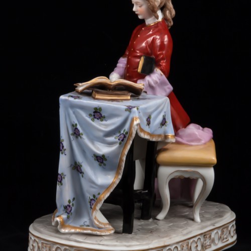 Ребенок со скрипкой, Германия, 1900 гг