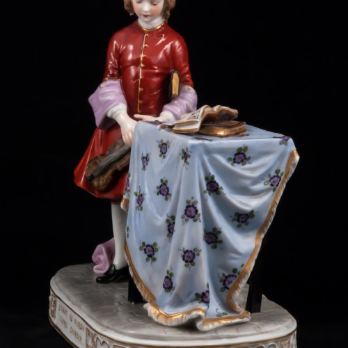 Ребенок со скрипкой, Германия, 1900 гг
