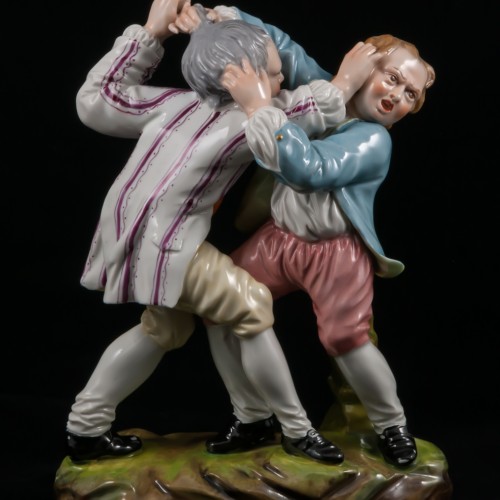 Драка, Hochst, Германия, кон. 19 в