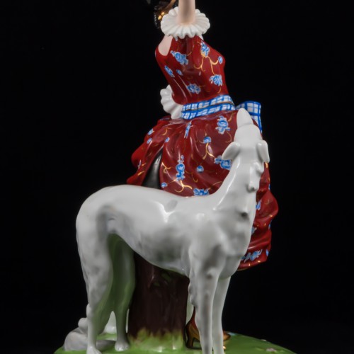 Дама с собаками, Fraureuth, Германия, до 1926 г