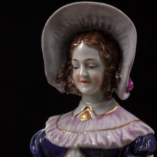 Дама с двумя девочками, Ackermann & Fritze, Германия, 1908-1951 гг