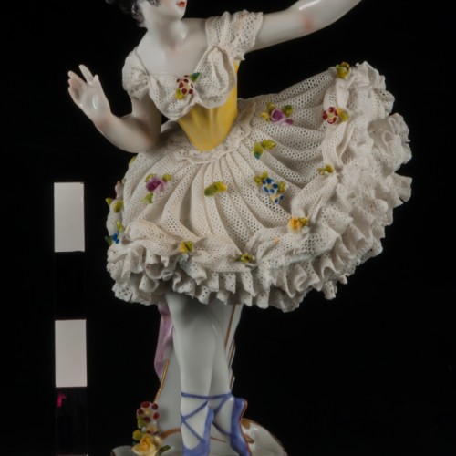 Балерина, кружевная, Volkstedt, Германия, до 1935 г