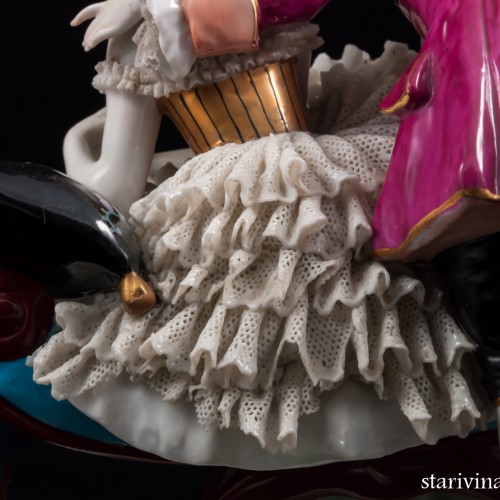 Пара на диване, E. A. Muller, Германия, до 1927 г