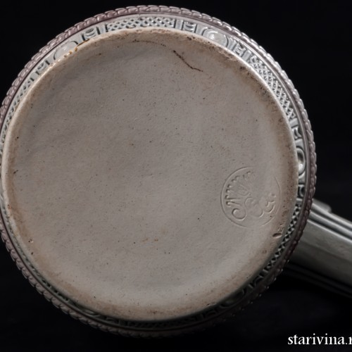 Старинная пивная кружка, 1/2 л, Merkelbach & Wick, Германия, 1879-1927 гг