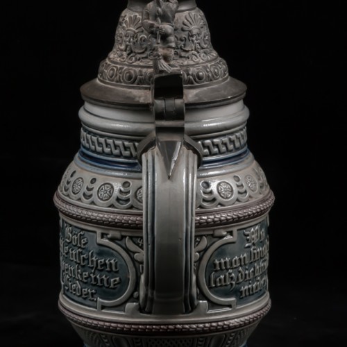 Старинная пивная кружка, 1/2 л, Merkelbach & Wick, Германия, 1879-1927 гг