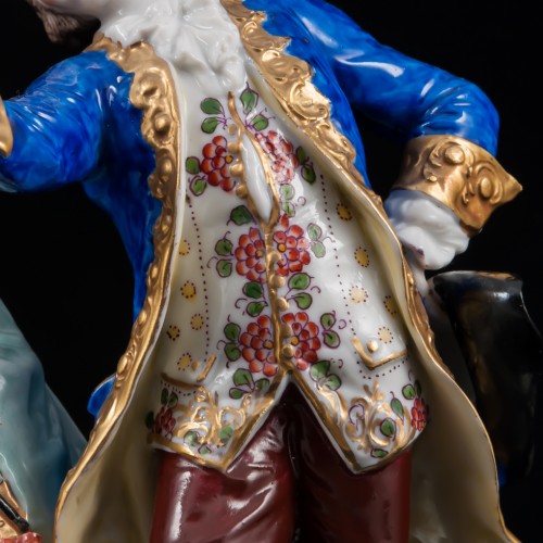 Пара танцующая на балу, Ernst Bohne Sohne, Германия, 1901-37 гг