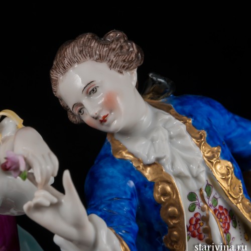 Пара танцующая на балу, Ernst Bohne Sohne, Германия, 1901-37 гг