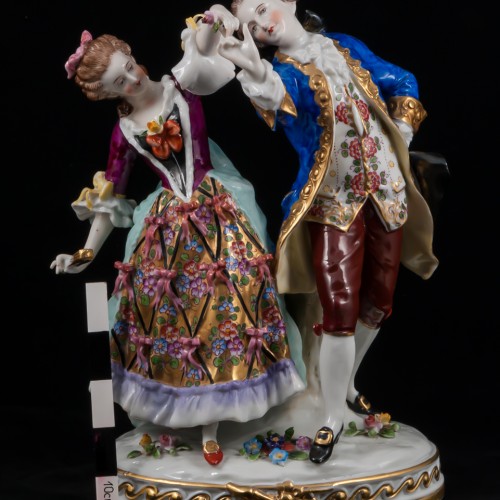 Пара танцующая на балу, Ernst Bohne Sohne, Германия, 1901-37 гг