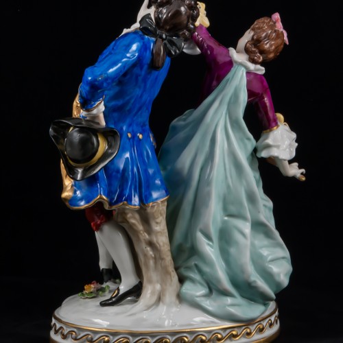 Пара танцующая на балу, Ernst Bohne Sohne, Германия, 1901-37 гг