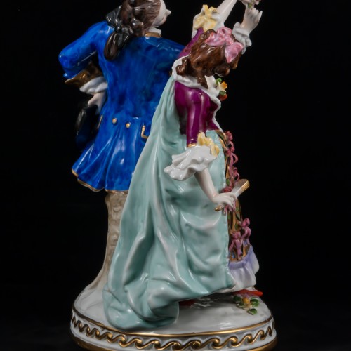 Пара танцующая на балу, Ernst Bohne Sohne, Германия, 1901-37 гг