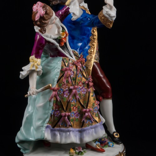 Пара танцующая на балу, Ernst Bohne Sohne, Германия, 1901-37 гг