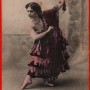 Дама с розовым шарфом, кружевная, Volkstedt, Германия, 1915-34 гг