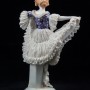Танцовщица в платье с сиреневым лифом, кружевная, E. A. Muller, Германия, до 1927 г