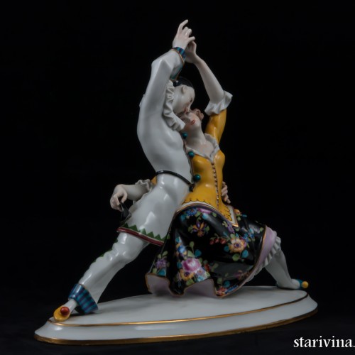 Страстное танго (танец пьеро и коломбины), Volkstedt, Германия, 1915-36 гг