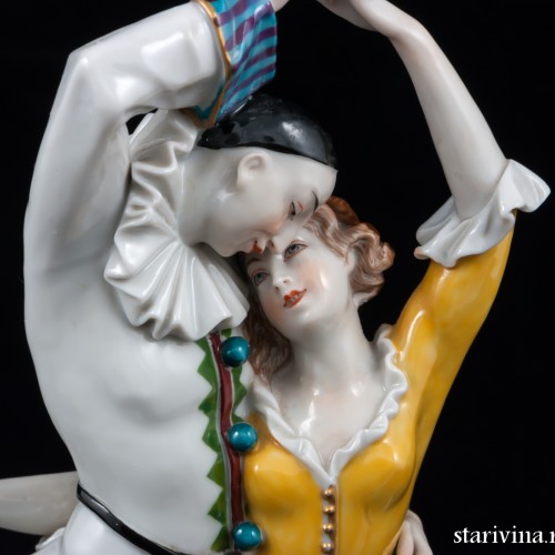 Страстное танго (танец пьеро и коломбины), Volkstedt, Германия, 1915-36 гг