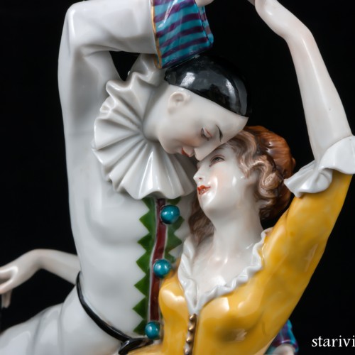 Страстное танго (танец пьеро и коломбины), Volkstedt, Германия, 1915-36 гг