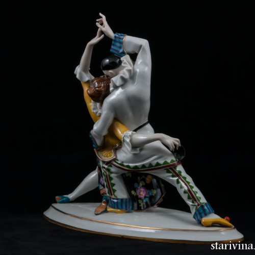 Страстное танго (танец пьеро и коломбины), Volkstedt, Германия, 1915-36 гг