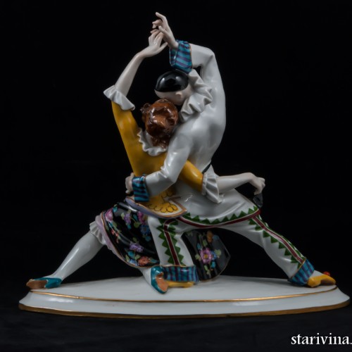 Страстное танго (танец пьеро и коломбины), Volkstedt, Германия, 1915-36 гг