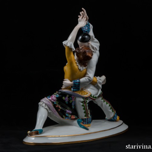 Страстное танго (танец пьеро и коломбины), Volkstedt, Германия, 1915-36 гг