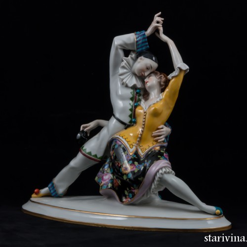 Страстное танго (танец пьеро и коломбины), Volkstedt, Германия, 1915-36 гг