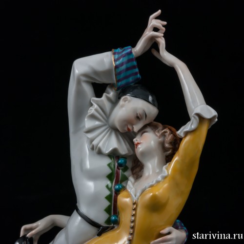 Страстное танго (танец пьеро и коломбины), Volkstedt, Германия, 1915-36 гг