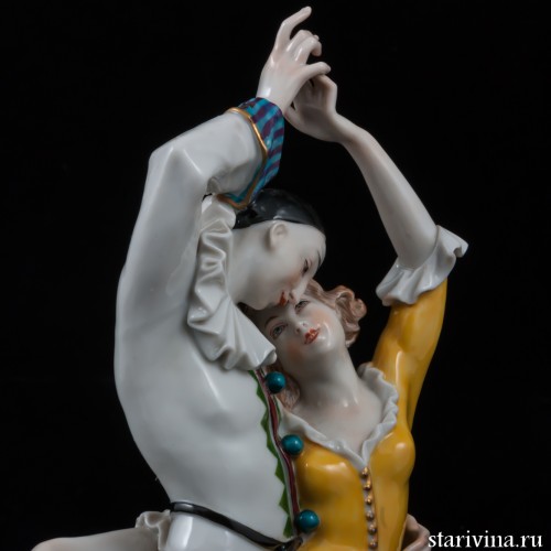 Страстное танго (танец пьеро и коломбины), Volkstedt, Германия, 1915-36 гг