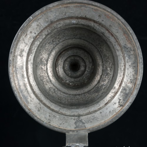 Старинная фарфоровая пивная кружка "Охотники на привале", 1/2л, Германия, 1900 гг