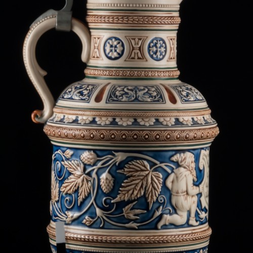 Старинный пивной кувшин 2л, Германия, 1900 гг