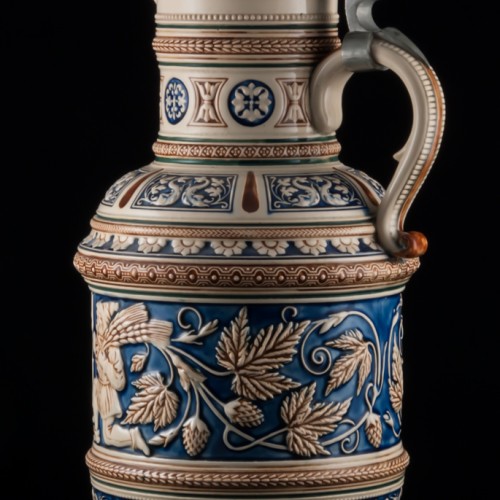 Старинный пивной кувшин 2л, Германия, 1900 гг