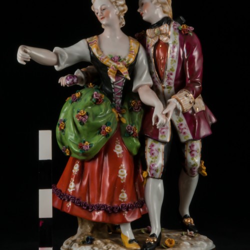 Танцующая пара, E. A. Muller, Германия, кон. 19 в