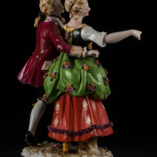 Танцующая пара, E. A. Muller, Германия, кон. 19 в