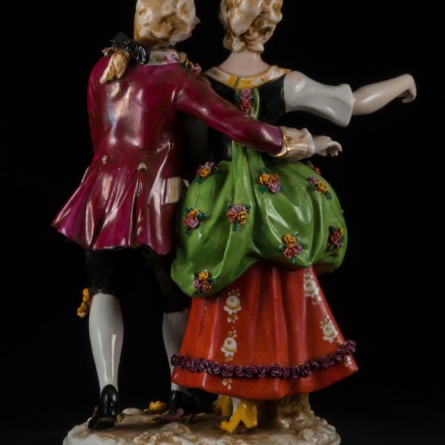 Танцующая пара, E. A. Muller, Германия, кон. 19 в