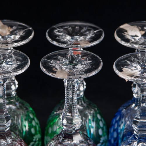 6 хрустальных бокалов для вина, Anna Hutte, Германия, сер. 20 в