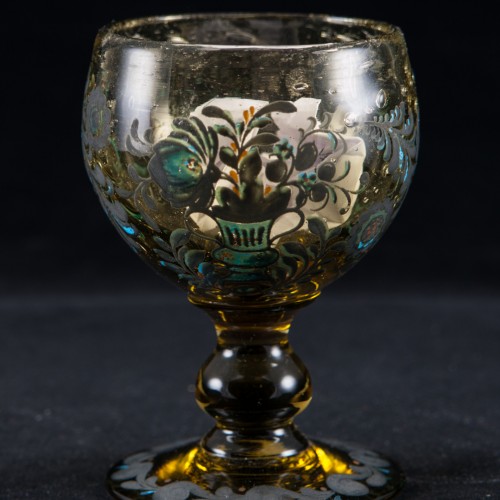 3 зеленых бокала, Италия, сер. 20 в