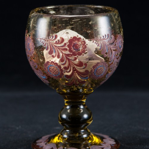 3 зеленых бокала, Италия, сер. 20 в