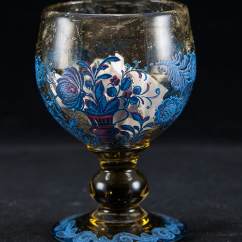 3 зеленых бокала, Италия, сер. 20 в