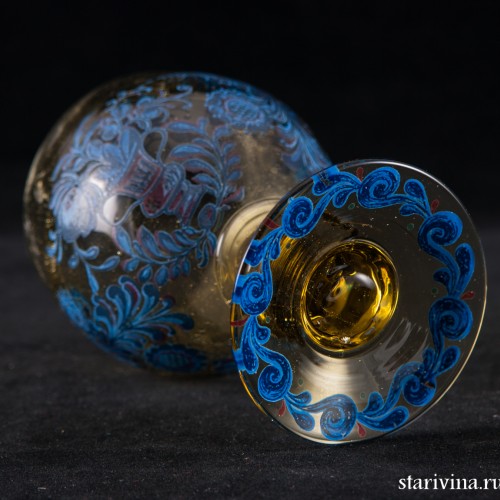 3 зеленых бокала, Италия, сер. 20 в