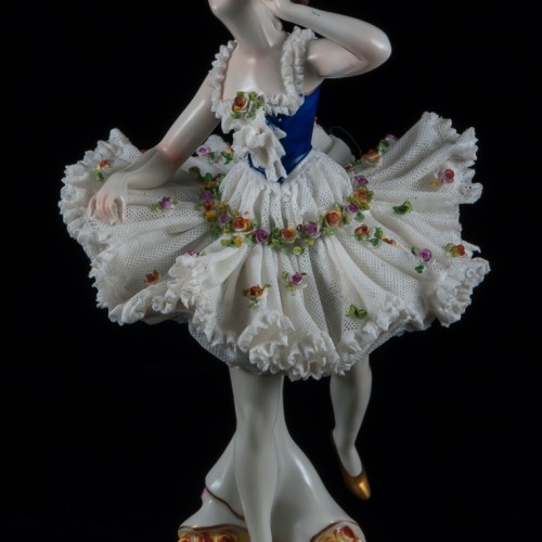 Балерина, кружевная, Volkstedt, Германия, 1915-35 гг
