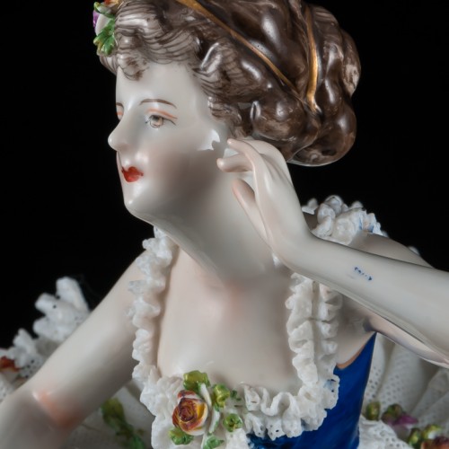 Балерина, кружевная, Volkstedt, Германия, 1915-35 гг